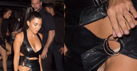 Kourtney Kardashian kusi w Paryżu!
