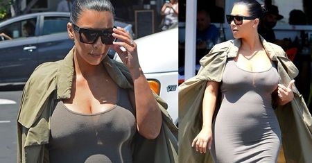 Kim Kardashian zapomniała o ulubionej bieliźnie wyszczuplającej?