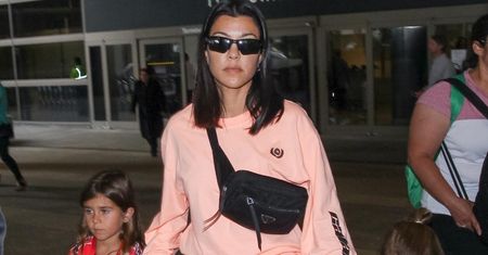 Kourtney Kardashian została dresiarą. Fatalna stylizacja celebrytki