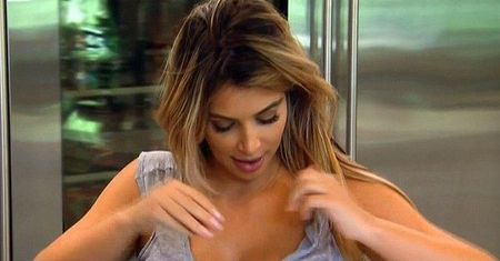 Kim Kardashian: mleczna wpadka celebrytyki