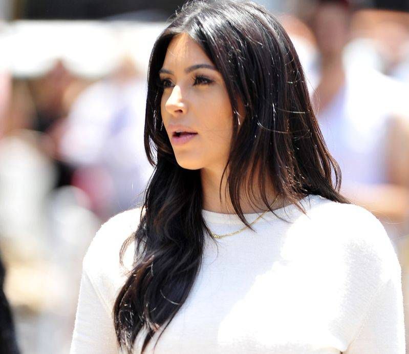 Kim Kardashian bez makijażu. To naprawdę rzadki widok
