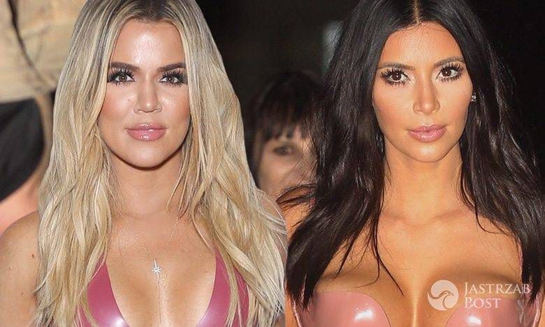 Wierna kopia Kim Kardashian: Khloe Kardashian w lateksie...