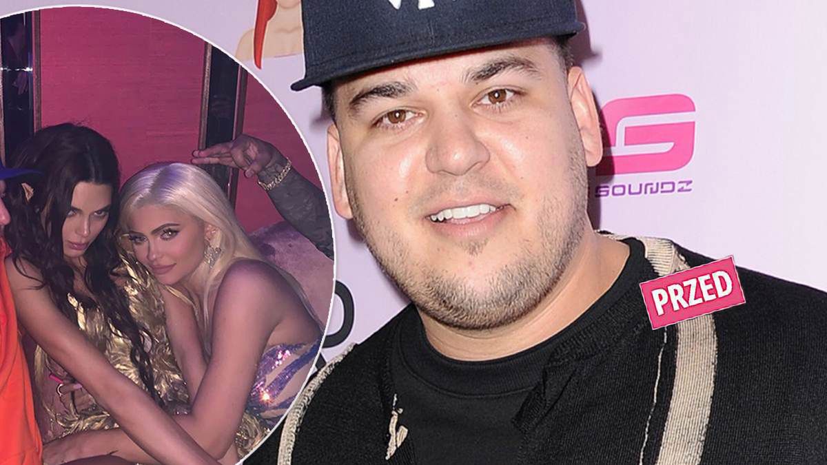 Rob Kardashian sporo schudł i zmienił się w prawdziwego przystojniaka. Znamy sekret jego imponującej metamorfozy