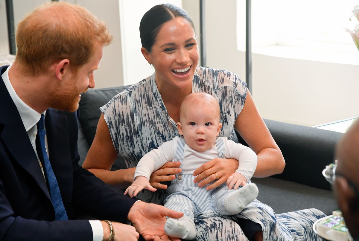 Książę Harry i księżna Meghan zdradzili, jaki kolor włosów ma Archie