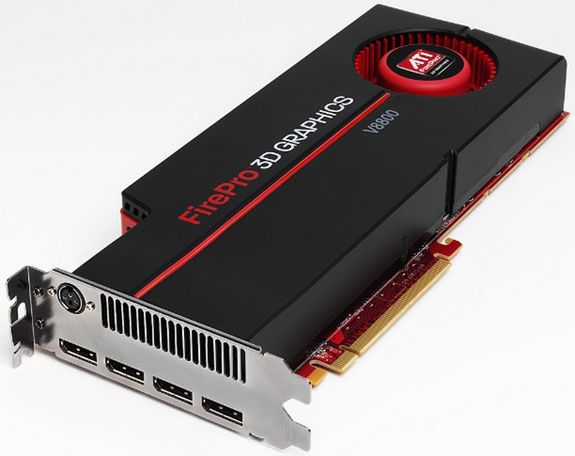 ATI FirePro V8800  - karta graficzna dla profesjonalistów