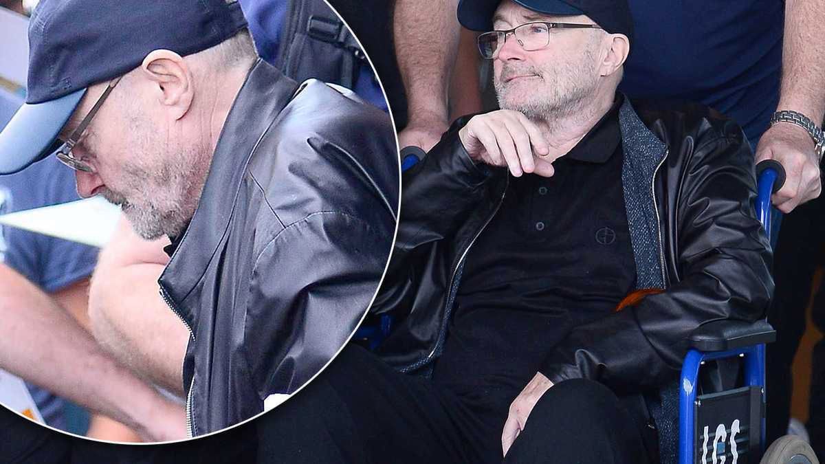 68-letni Phil Collins wylądował na wózku inwalidzkim! Do sieci trafiły zdjęcia z wizyty muzyka w Warszawie. Co się stało?