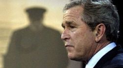 Bush na wystawie upamiętniającej Winstona Churchilla