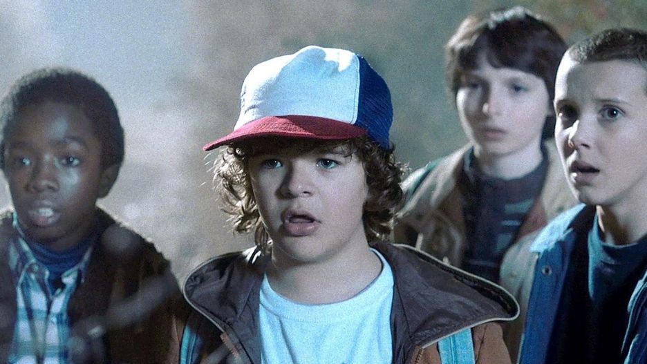 Na planie "Stranger Things".
