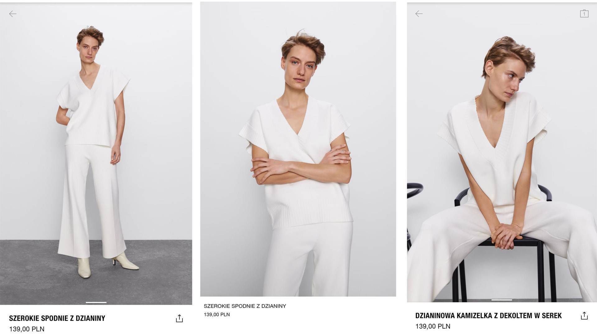 Zara - stylizacja maffashion