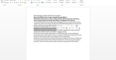 Microsoft aktualizuje darmowego, przeglądarkowego Office'a
