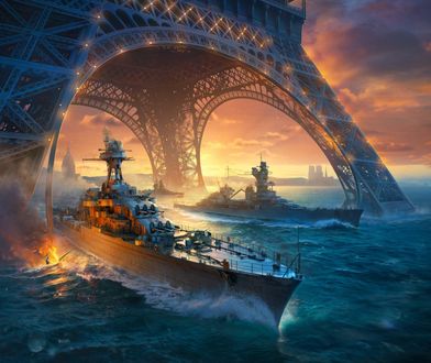 Zwiedzaliśmy francuski okręt i testowaliśmy nowości w "World of Warships" [WIDEO]
