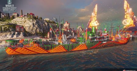 Dawni wrogowie powstają z wodnych grobów… - tryb Halloween w "World of Warships"