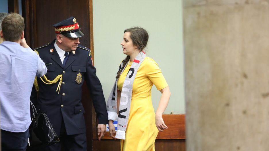 Klaudia Jachira w Sejmie
