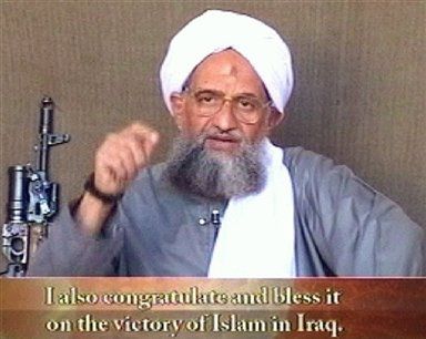 Nr 2 Al-Kaidy chce, by Bush przyznał się do porażki w Iraku