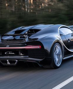 Ile pali Bugatti Chiron? Podano oficjalne dane