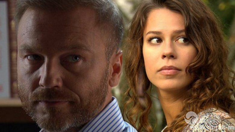 M jak miłość. Andrzej (Krystian Wieczorek), Paulina (Maria Szafirska)