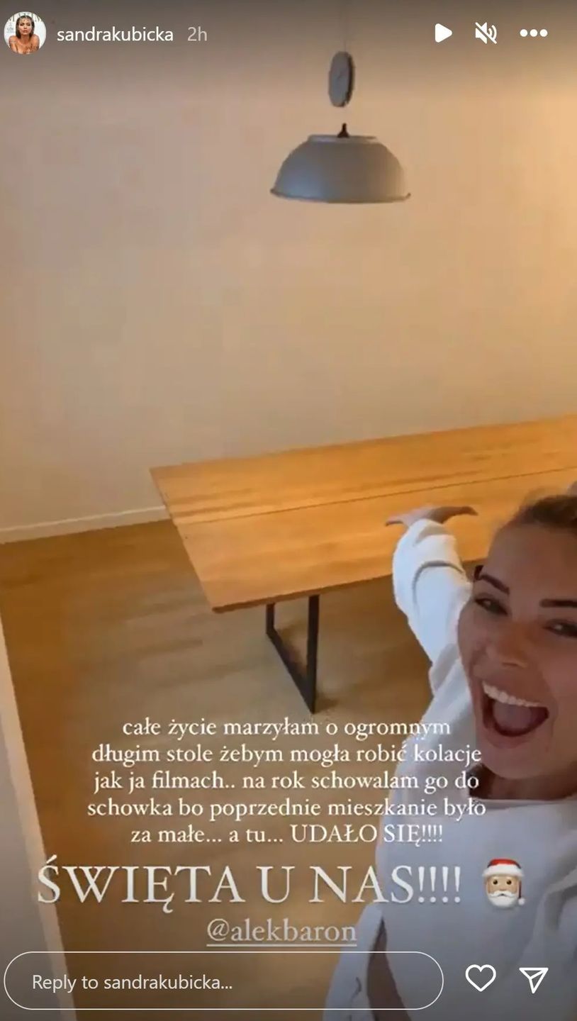 Sandra Kubicka nowe mieszkanie