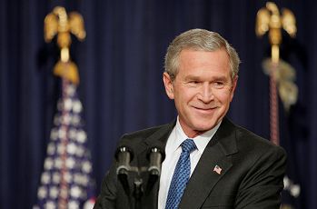Bush: konserwatywnie w kraju, kontynuacja zagranicą