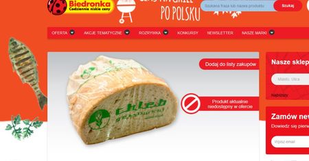 Chleb geesowski w ofercie Biedronki. Z GS wspólną ma tylko nazwę
