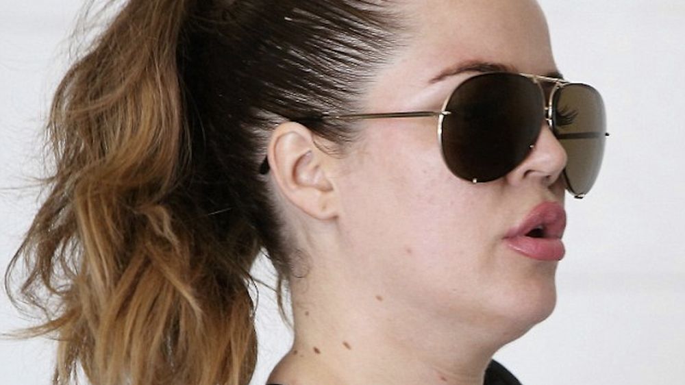 Khloe Kardashian 

Fotografia: screen z dailymail.co.uk