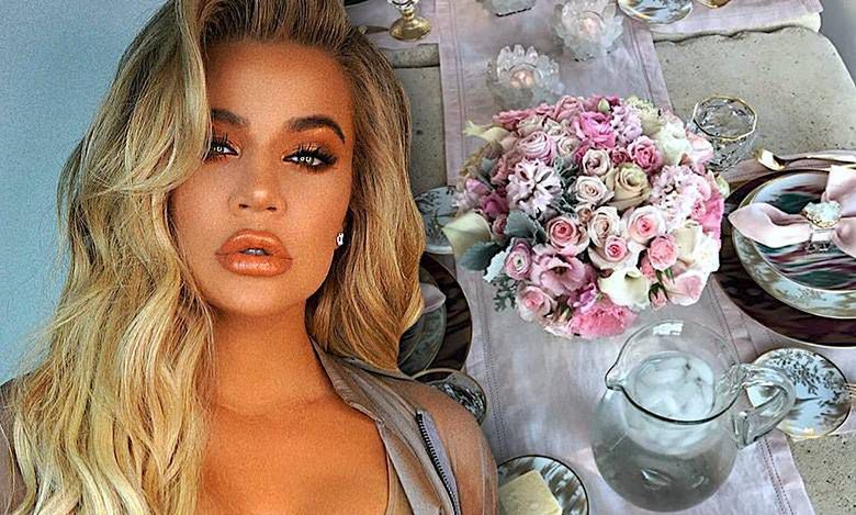 Khloe Kardashian pochwaliła się swoim eleganckim baby shower!