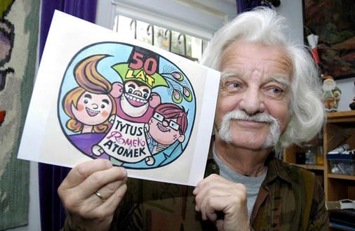 Na zdjęciu Henryk Chmielewski vel Papcio Chmiel