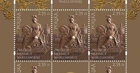 Mennica Polska ma 250 lat. Poczta Polska sprawiła jej prezent