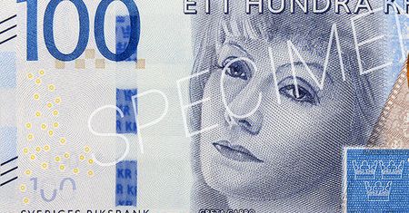 Nowe korony szwedzkie. Greta Garbo na banknocie