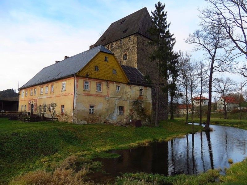 Dolny Śląsk - wieża książęca w Siedlęcinie