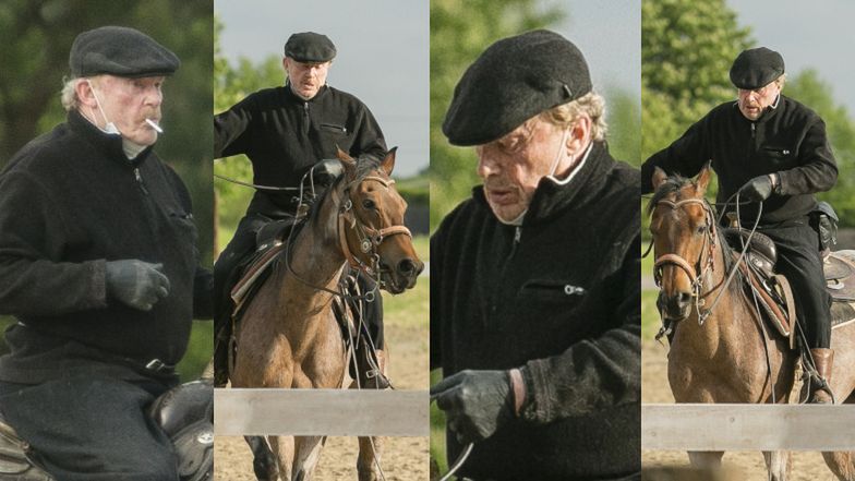 Daniel Olbrychski szlifuje umiejętności jeździeckie