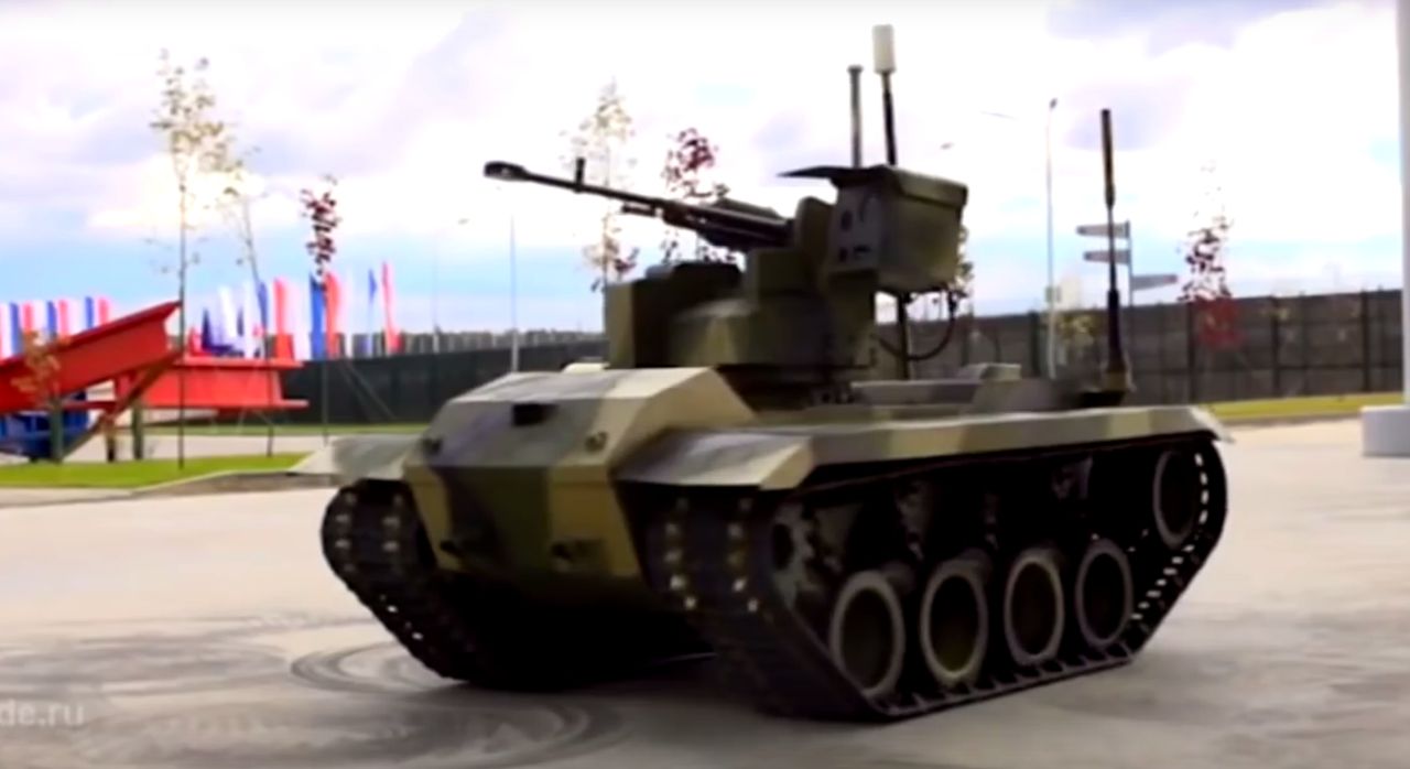 Autonomiczny miniczołg kamikaze w rosyjskich wojskach specjalnych