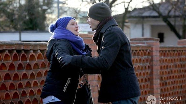 M jak miłość odcinek 1220, Asia (Barbara Kurdej-Szatan), Tomek (Andrzej Młynarczyk)