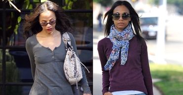 Zoe Saldana: jaka chuda!