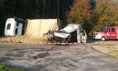 Śmiertelny wypadek w Chudku. Zginęły dwie osoby