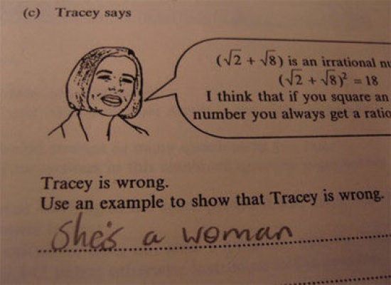 Tracy się myli
