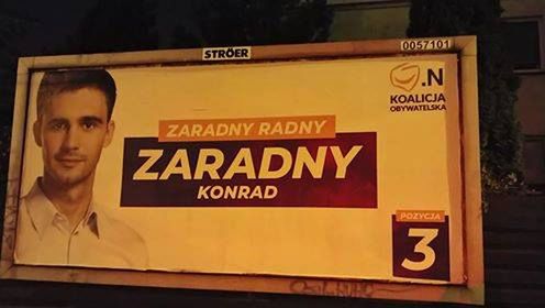 Zaradny radny, jak Konrad Zaradny. Sporo tej zaradności...