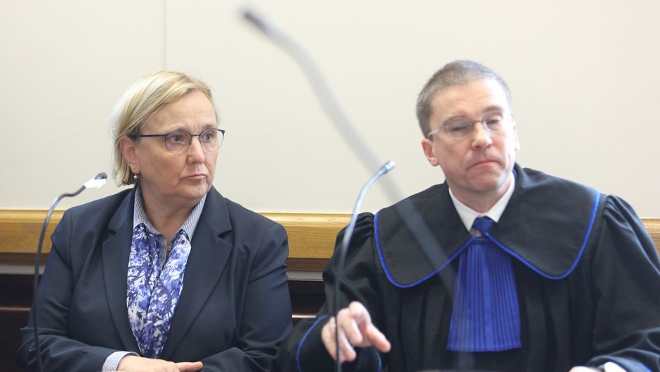 Europosłanka Róża Thun na rozprawie sądowej