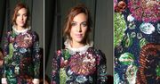 LOOK OF THE DAY: Alexa Chung w cekinach Burberry
