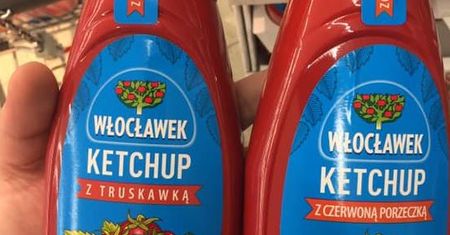 Truskawkowy keczup od firmy Włocławek. Internauci w szoku