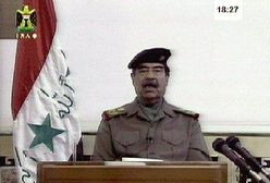 Saddam w irackiej TV: "walczcie do ostatniej kropli krwi"