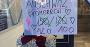 Promocja na Holokaust. Taka kartka w witrynie Informacji Turystycznej