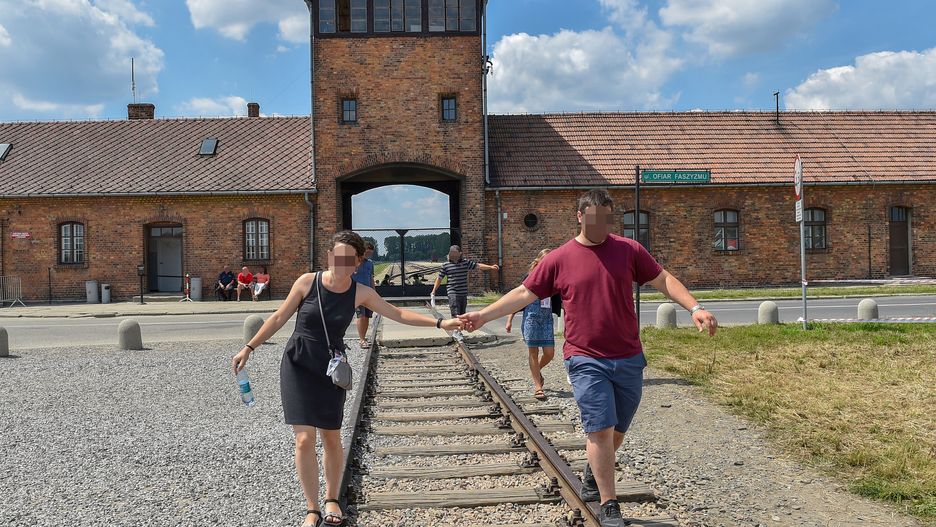 Niemiecki obóz zagłady  Auschwitz-Birkenau w Brzezince