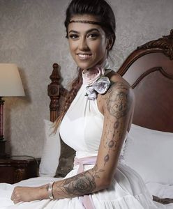 Maja Hyży w sukni ślubnej. Znów wywołała zamieszanie