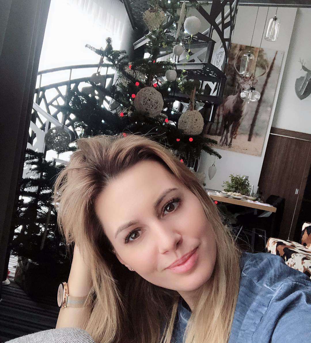 Agnieszka Hyży pochwaliła się choinką