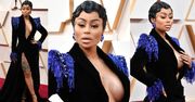 Oscary 2020. Blac Chyna eksponuje dekolt i piersi w najgorszej kreacji wieczoru. Kto ją tam zaprosił? (ZDJĘCIA)