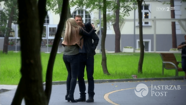 M jak miłość, odcinek 1170, Tomek Chodakowski (Andrzej Młynarczyk), Maryla (IZabela Kapiasova)  fot: MTL Maxfilm