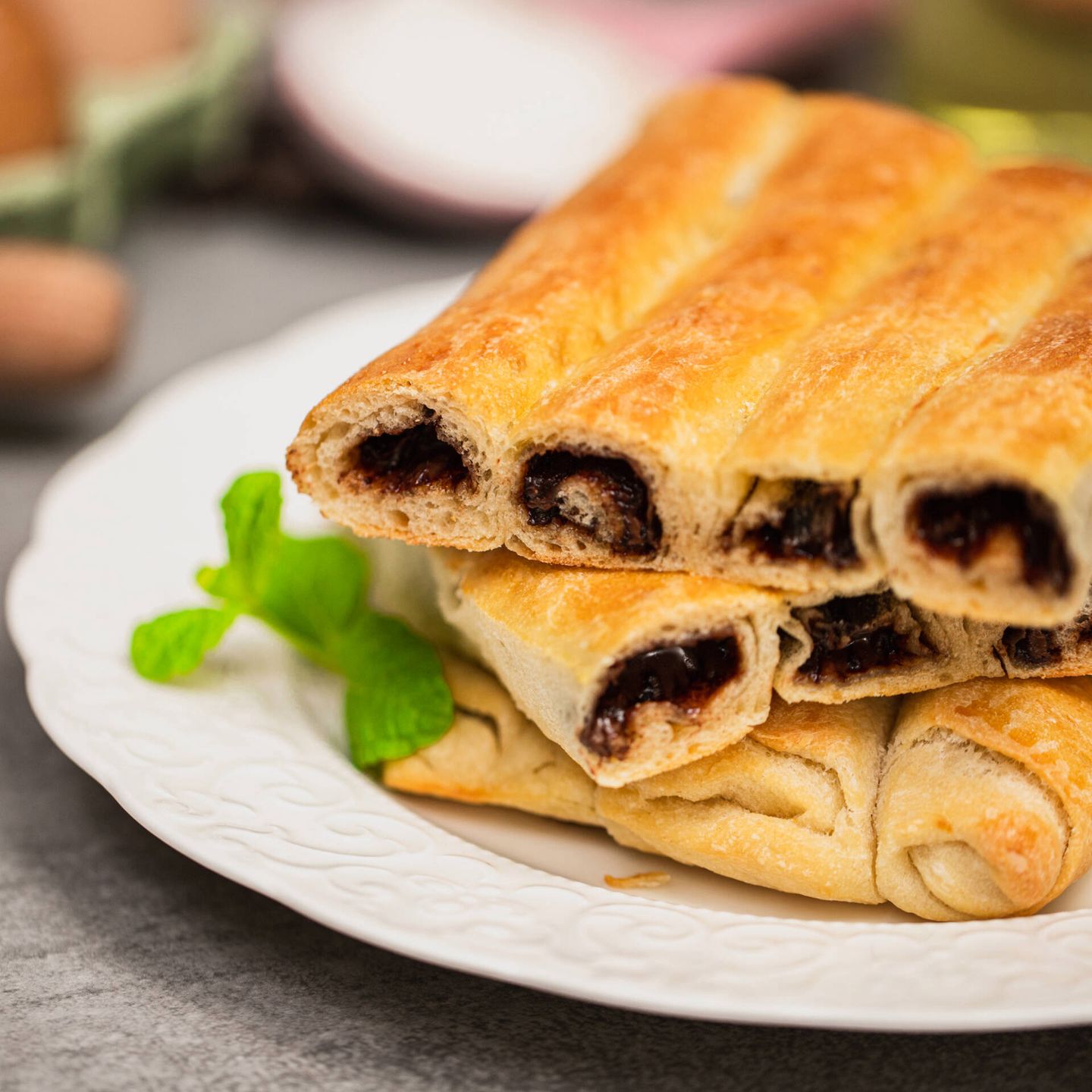 Turecki słodki chlebek- Pyszności