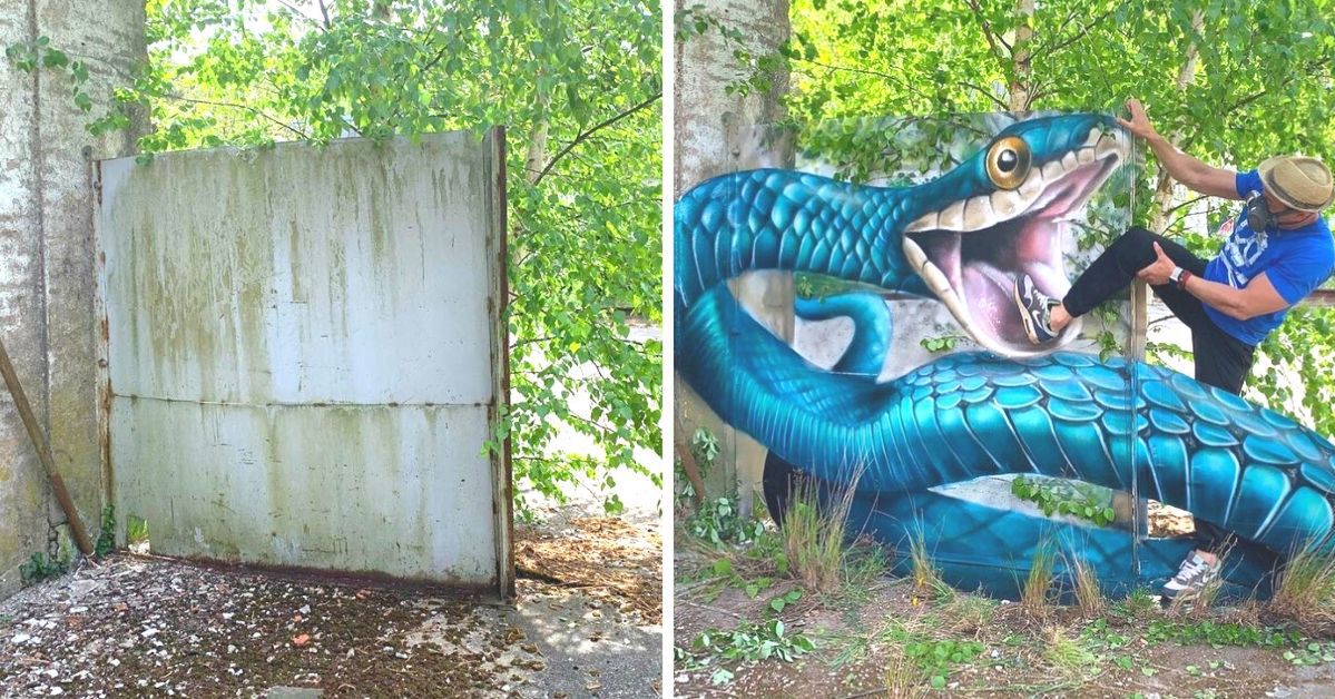 25 wyjątkowych graffiti 3D od których trudno oderwać wzrok. Robią niesamowite wrażenie