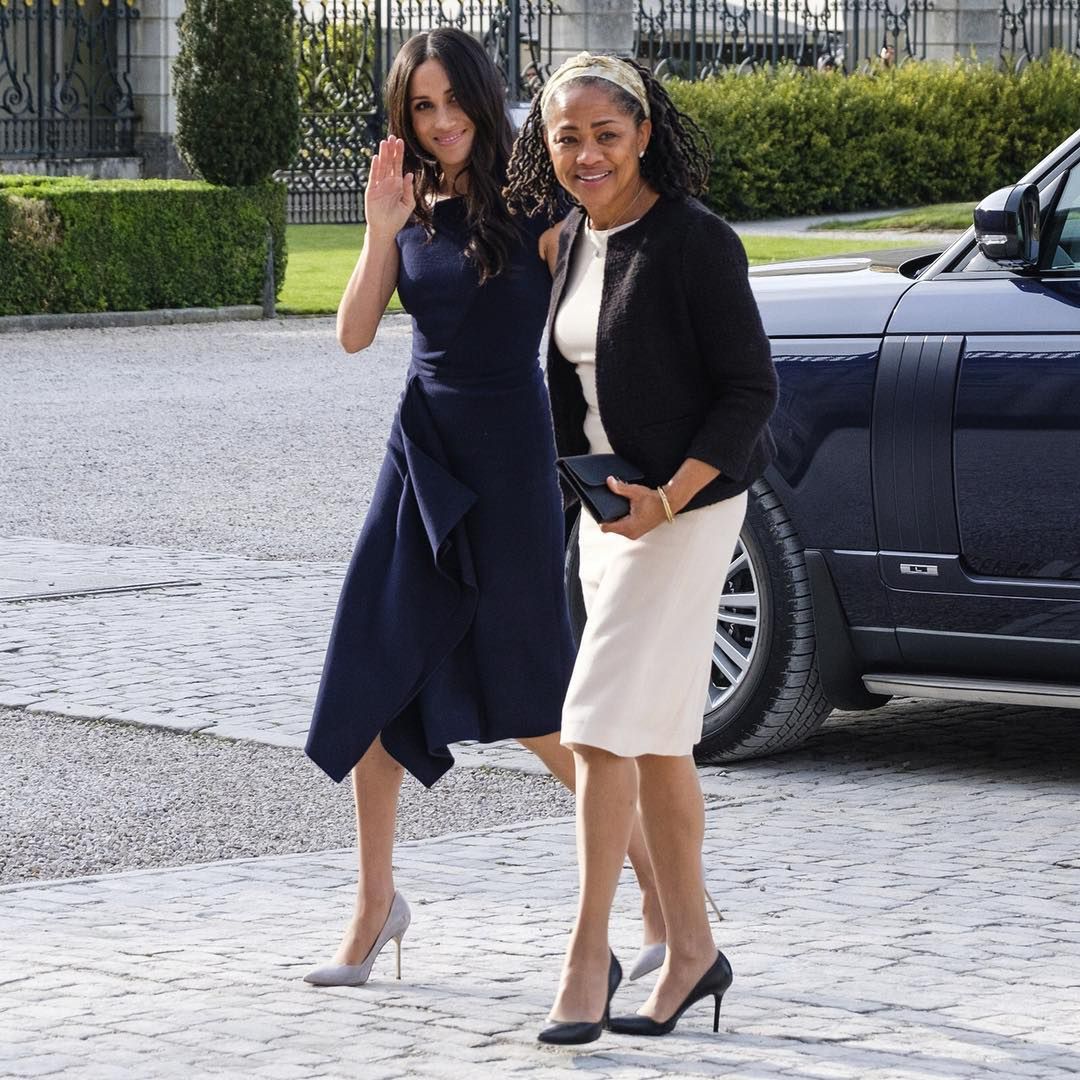 Meghan Markle z matką przed ślubem