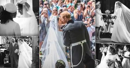 Nieznane zdjęcia ze ślubu Harry’ego i Meghan Markle w sieci! Książęca para uczciła nimi pierwszą rocznicę!